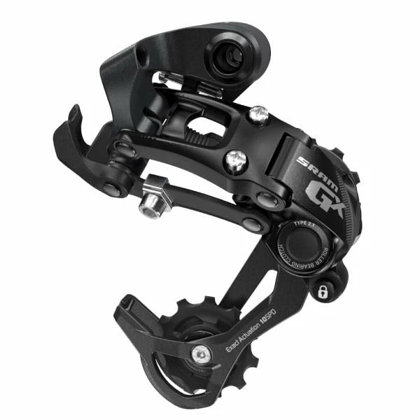 Dérailleur Arrière SRAM GX TYPE 2.1 10V Chape Longue Noir 1 Dérailleur Arrière SRAM GX TYPE 2.1 10V Chape Longue Noir