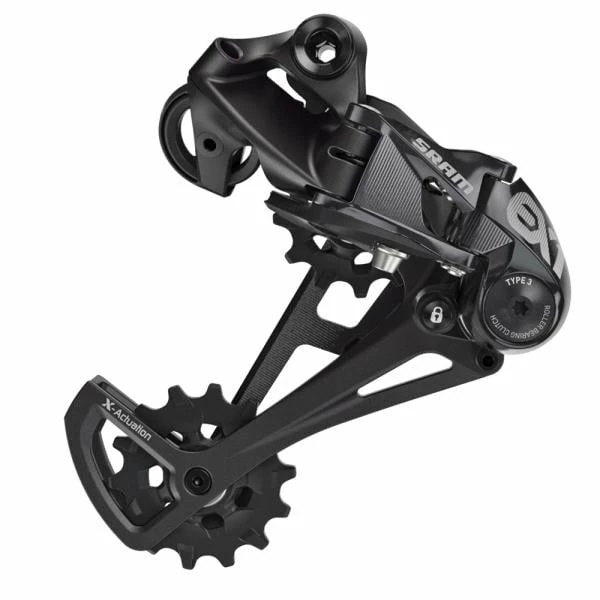 Dérailleur Arrière Pour VTT Électrique SRAM EX1 8V Chape Longue Noir 1 Dérailleur Arrière Pour VTT Électrique SRAM EX1 8V Chape Longue Noir