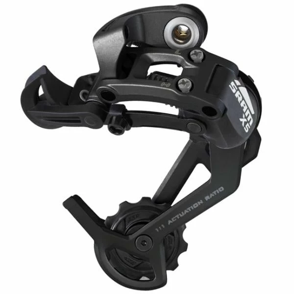 Dérailleur Arrière SRAM X5 9V Chape Longue Noir 1 Dérailleur Arrière SRAM X5 9V Chape Longue Noir
