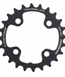 Plateau Intérieur STRONGLIGHT ALU 7075 10V Double 4 Trous 64 Mm