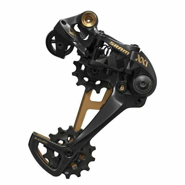 Dérailleur Arrière SRAM EAGLE XX1 12V Chape Longue Or 1 Dérailleur Arrière SRAM EAGLE XX1 12V Chape Longue Or
