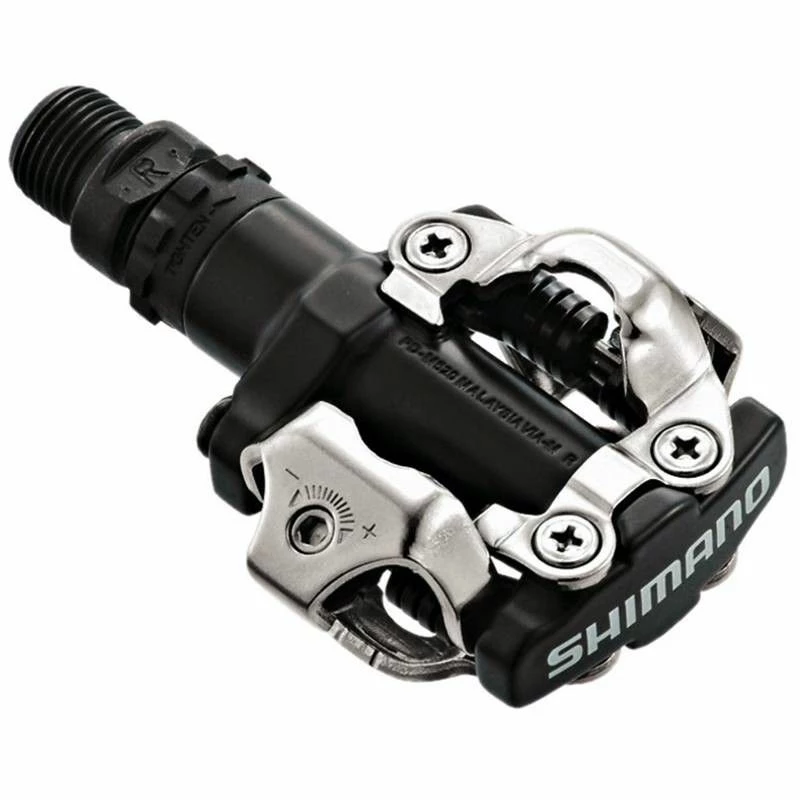 Shimano Pédales SPD PD-M520 Noires Avec Cales SM-SH51 1 Shimano Pédales SPD PD-M520 Noires Avec Cales SM-SH51